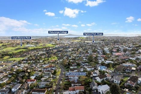 Photo of property in 29 Lewisham Street, Highland Park, Auckland, 2010