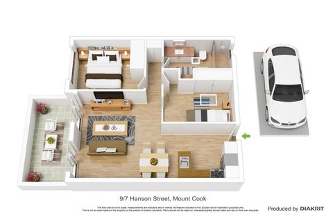 Photo of property in 9/7 Hanson Street, Mount Cook, Wellington, 6021