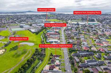 Photo of property in 2/55 Aviemore Drive, Highland Park, Auckland, 2010