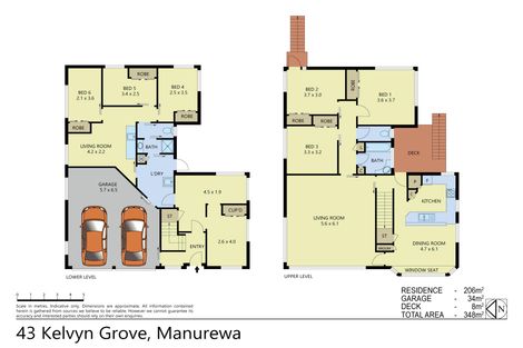 Photo of property in 43 Kelvyn Grove, Hillpark, Auckland, 2102