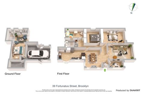 Photo of property in 39 Fortunatus Street, Brooklyn, Wellington, 6021