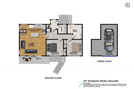 Photo of property in 3/7 Onepoto Road, Hauraki, Auckland, 0622