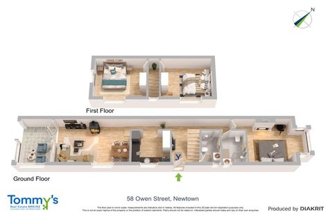 Photo of property in 56 Owen Street, Newtown, Wellington, 6021