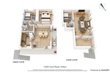 Photo of property in 1/205 Cecil Road, Wilton, Wellington, 6012