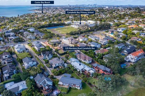 Photo of property in 120 Aberdeen Road, Campbells Bay, Auckland, 0620
