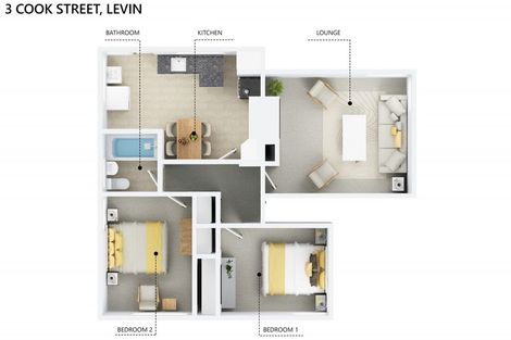 Photo of property in 3 Cook Street, Levin, 5510