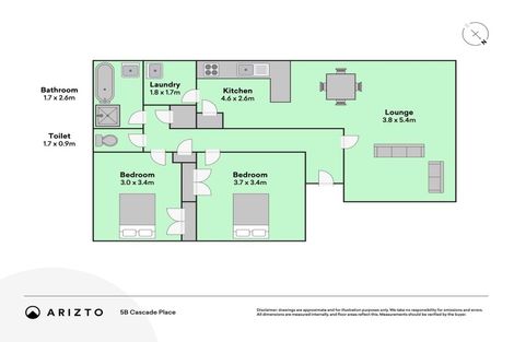 Photo of property in 5b Cascade Place, Chartwell, Hamilton, 3210