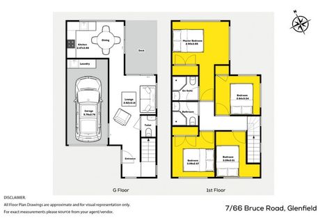 Photo of property in 7/66 Bruce Road, Glenfield, Auckland, 0629