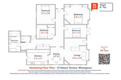 Photo of property in 15 Mason Terrace, Gonville, Whanganui, 4501