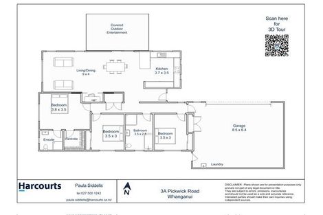 Photo of property in 3a Pickwick Road, Otamatea, Whanganui, 4571