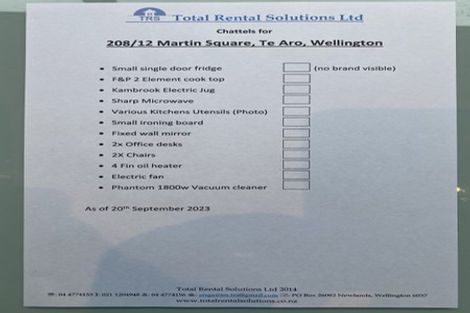 Photo of property in Martin Square Apartments, 208/20 Martin Square, Te Aro, Wellington, 6011