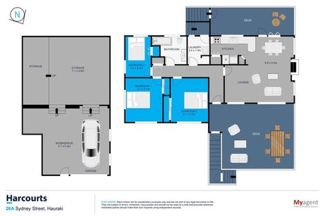 Photo of property in 26a Sydney Street, Hauraki, Auckland, 0622