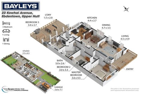 Photo of property in 23 Kowhai Avenue, Ebdentown, Upper Hutt, 5018