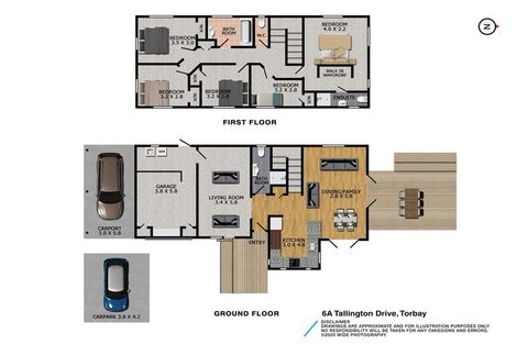 Photo of property in 6a Tallington Crescent, Torbay, Auckland, 0630