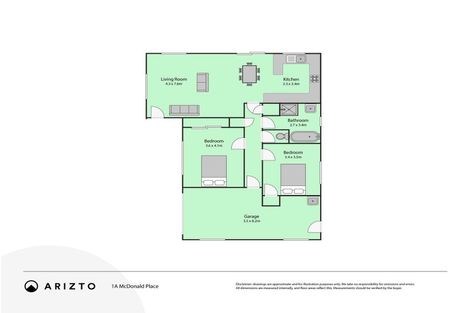 Photo of property in 1a Mcdonald Place, Marton, 4710