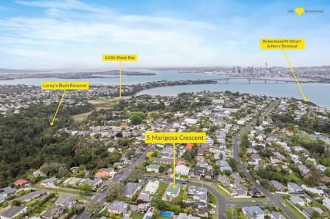 Photo of property in 5 Mariposa Crescent, Birkenhead, Auckland, 0626
