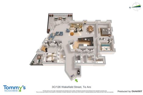 Photo of property in Commerce House, 3c/126 Wakefield Street, Te Aro, Wellington, 6011