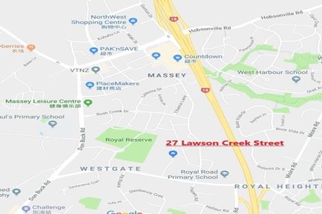 Photo of property in 27 Lawson Creek Street, Massey, Auckland, 0614