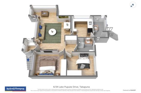 Photo of property in 6/34 Pupuke Road, Takapuna, Auckland, 0622