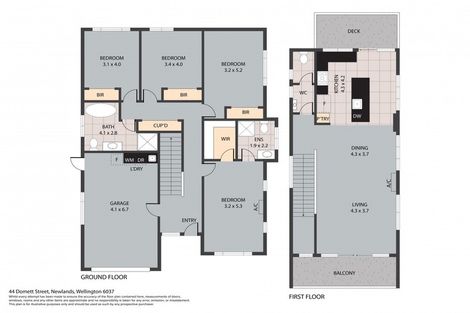 Photo of property in 44 Domett Street, Newlands, Wellington, 6037