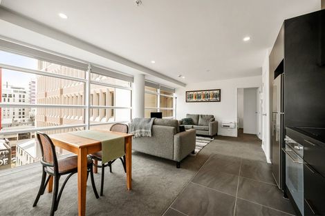 Photo of property in Pinnacle Apartments, E606/160 Victoria Street, Te Aro, Wellington, 6011