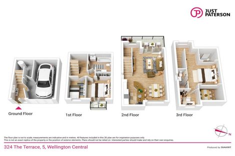 Photo of property in Fernhill Flats, 5/324 The Terrace, Te Aro, Wellington, 6011