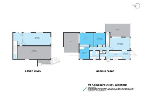 Photo of property in 19 Agincourt Street, Glenfield, Auckland, 0629