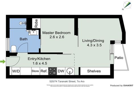 Photo of property in Soho Apartments, 520/74 Taranaki Street, Te Aro, Wellington, 6011