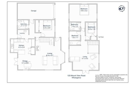 Photo of property in 125 Mount View Road, Bastia Hill, Whanganui, 4500