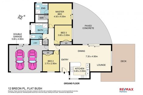 Photo of property in 12 Breon Place, Flat Bush, Auckland, 2016