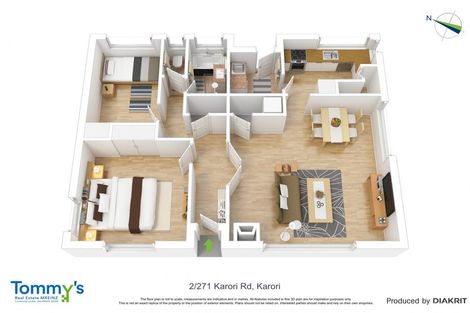 Photo of property in 2/271 Karori Road, Karori, Wellington, 6012