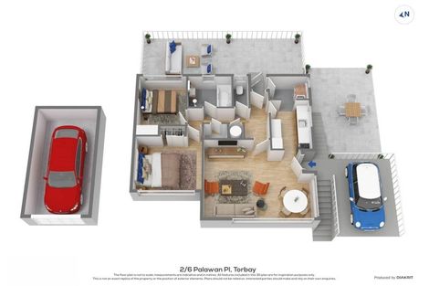 Photo of property in 2/6 Palawan Place, Torbay, Auckland, 0630