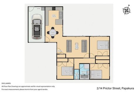 Photo of property in 2/14 Prictor Street, Papakura, 2110