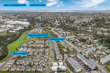 Photo of property in 20 Brashier Circle, Sunnyvale, Auckland, 0612