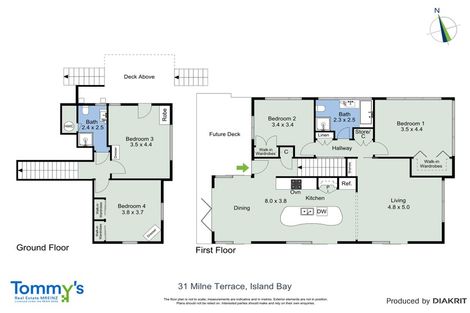 Photo of property in 31 Milne Terrace, Island Bay, Wellington, 6023