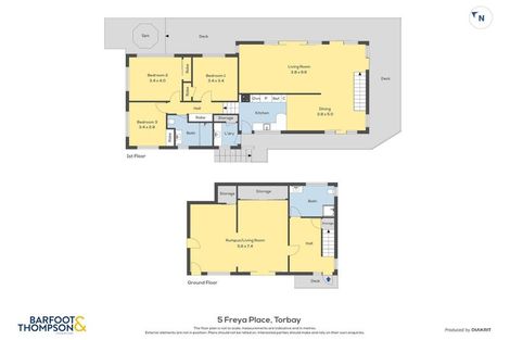 Photo of property in 5 Freya Place, Torbay, Auckland, 0630