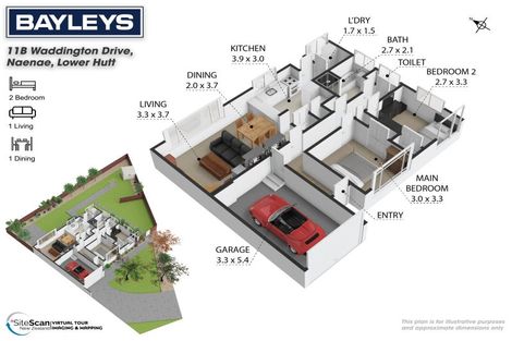 Photo of property in 11b Waddington Drive, Naenae, Lower Hutt, 5011