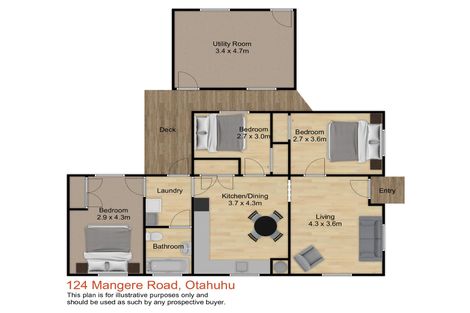 Photo of property in 124 Mangere Road, Otahuhu, Auckland, 1062