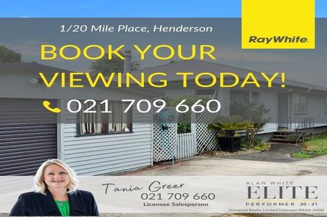 Photo of property in 1/20 Mile Place, Henderson, Auckland, 0612
