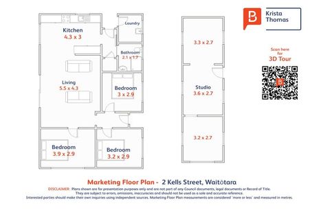 Photo of property in 2 Kells Street, Waitotara, Whanganui, 4588