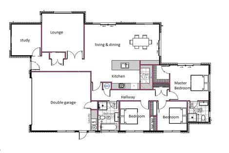 Photo of property in 6 Omahuru Road, Glenbrook, 2681