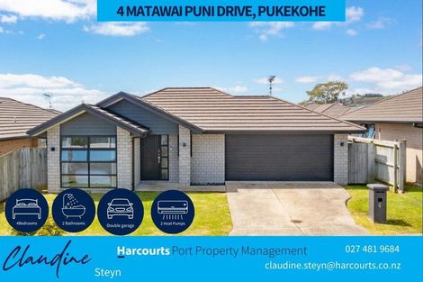Photo of property in 4 Matawai Puna Drive, Pukekohe, 2120