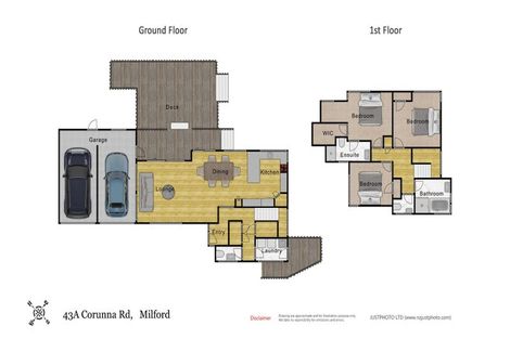 Photo of property in 1/43a Corunna Road, Milford, Auckland, 0620