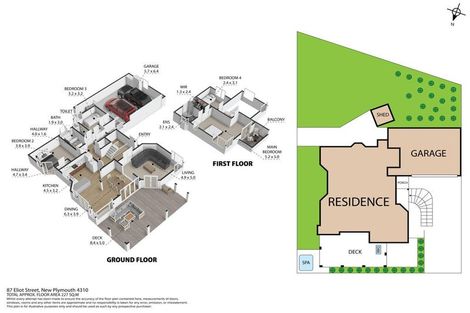 Photo of property in 87 Eliot Street, New Plymouth, 4310