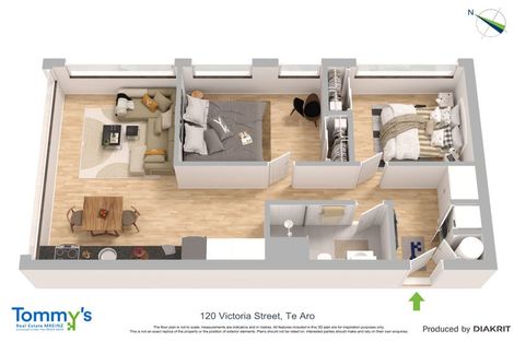 Photo of property in A C Nielsen House, 102/120 Victoria Street, Te Aro, Wellington, 6011