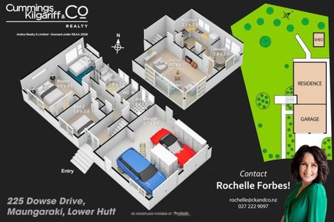 Photo of property in 225 Dowse Drive, Maungaraki, Lower Hutt, 5010