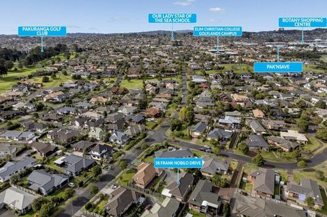 Photo of property in 58 Frank Nobilo Drive, Golflands, Auckland, 2013