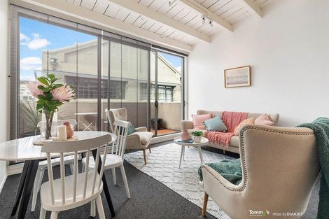 Photo of property in Hannahs Warehouse Apartments, 14/13 Leeds Street, Te Aro, Wellington, 6011