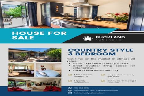 Photo of property in 4 Tonkin Place, Buckland, Pukekohe, 2677