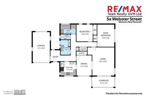 Photo of property in 5a Webster Street, Westown, New Plymouth, 4310